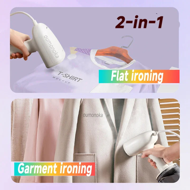 Handheld Garment Steamer Iron Steam Cleaner for Cloth Home Electric Hanging Mite Removal Steamer Garment Steam Generator