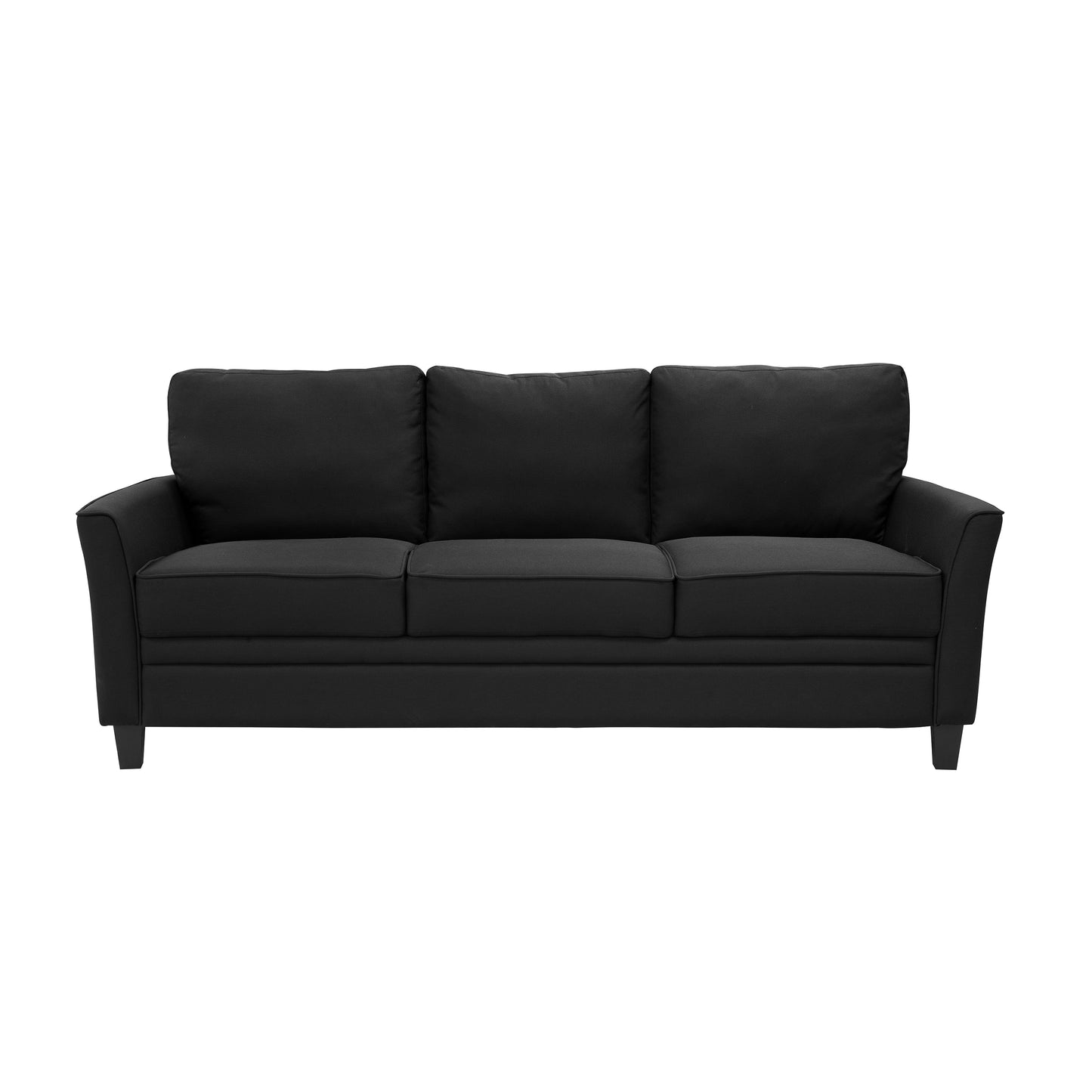 Auden 81" 3 Seat Classic Modern Sofa, Gray