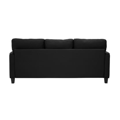 Auden 81" 3 Seat Classic Modern Sofa, Gray