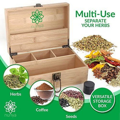 Large Stash Box for Herbs with Accessories,A Stash Box with Accessories,A 5